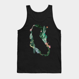 California Floral Tank Top